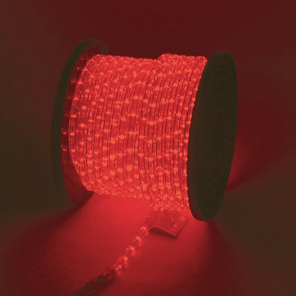 RUBBERLIGHT Lichtschlauch - Outdoor - RL1 - 1584 Lampen - 44m - anschlussfertig - rot