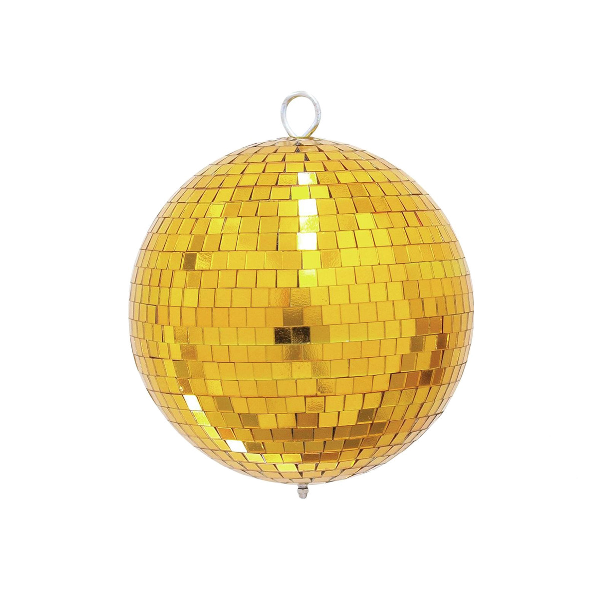 gelb 10cm Spiegelkugel Disco-Kugel Disko-Kugel DJ Deko Effekt-Licht Party-Licht 