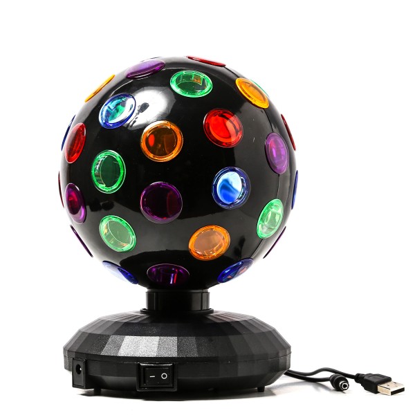 B-Ware Disco Ball Lichteffekt -15cm - Batteriebetrieb + USB Kabel