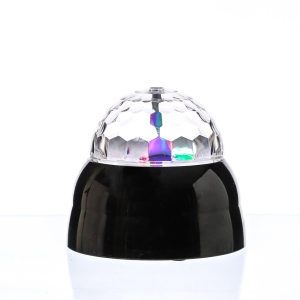 DISCO DOME - Mini Party Lichteffekt - Discolicht - Batteriebetrieb oder USB - RGB Farbspiel