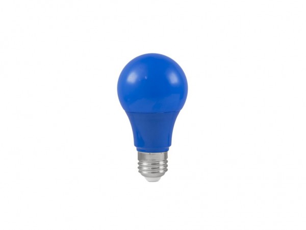 LED-Leuchtmittel - Omnilux A60 - E27 - 3W - Blau