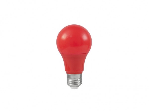 LED-Leuchtmittel - Omnilux A60 - E27 - 3W - Rot