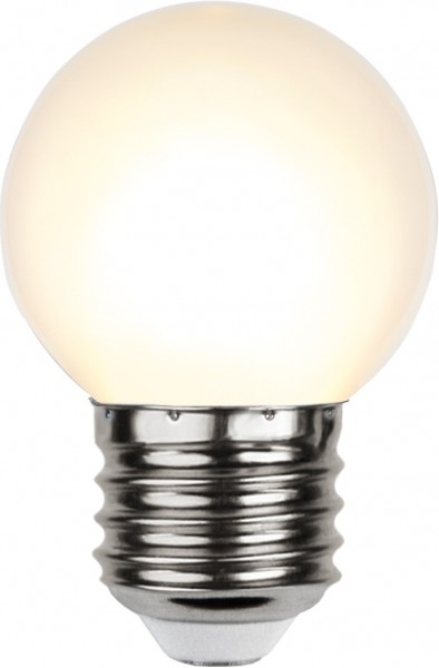 LED Leuchtmittel G45 - warmweiß 2700K - E27 - 1W